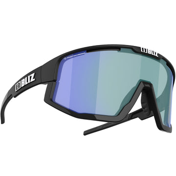 Bliz Vision Nano Optics, Matte Black Frame, Brown with Blue Multi Photochromic Lens