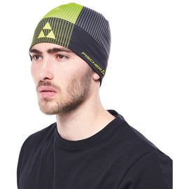 Fischer Lahti Beanie Black/Yellow