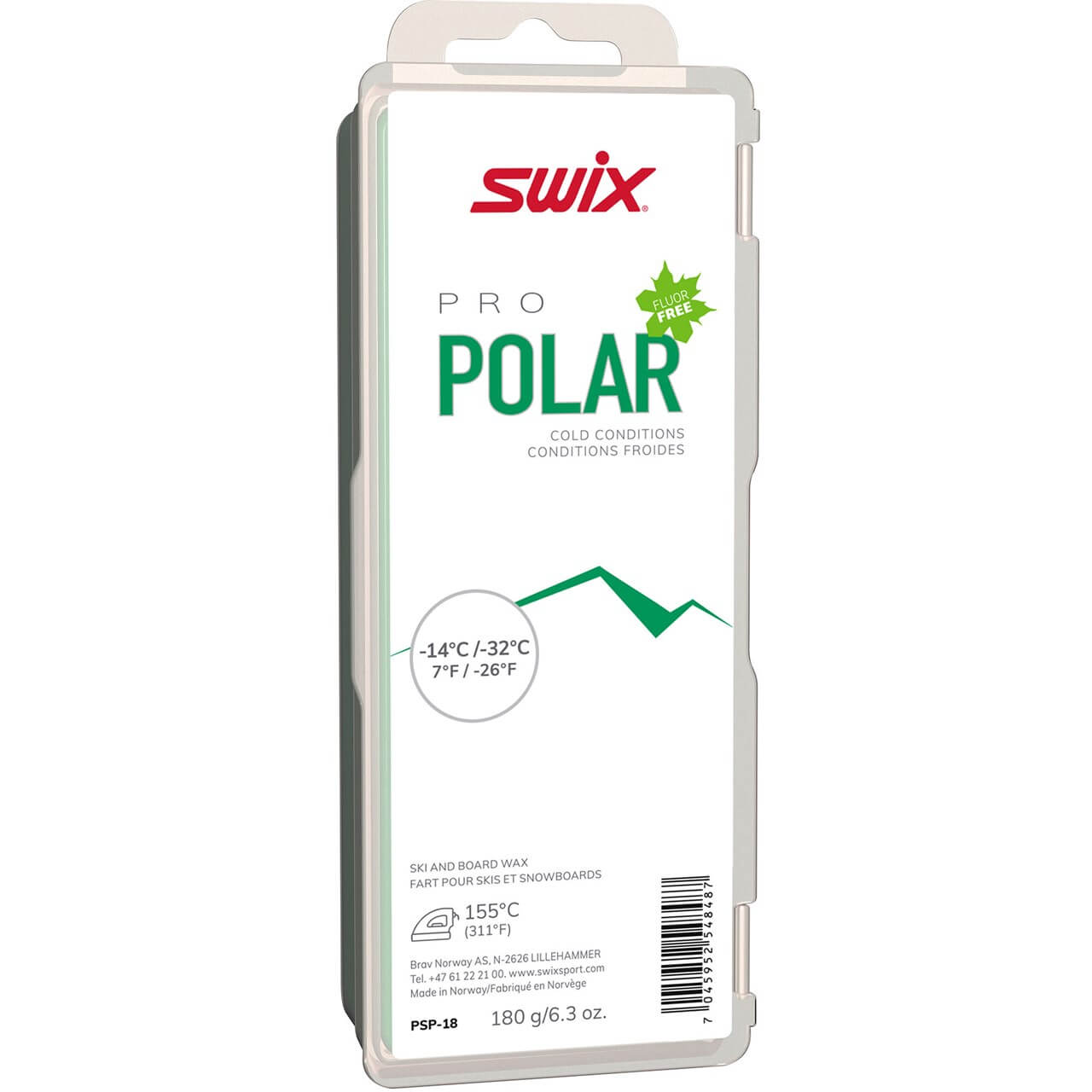 Swix PS Polar Glide Wax 180g  -14°C/-32°C