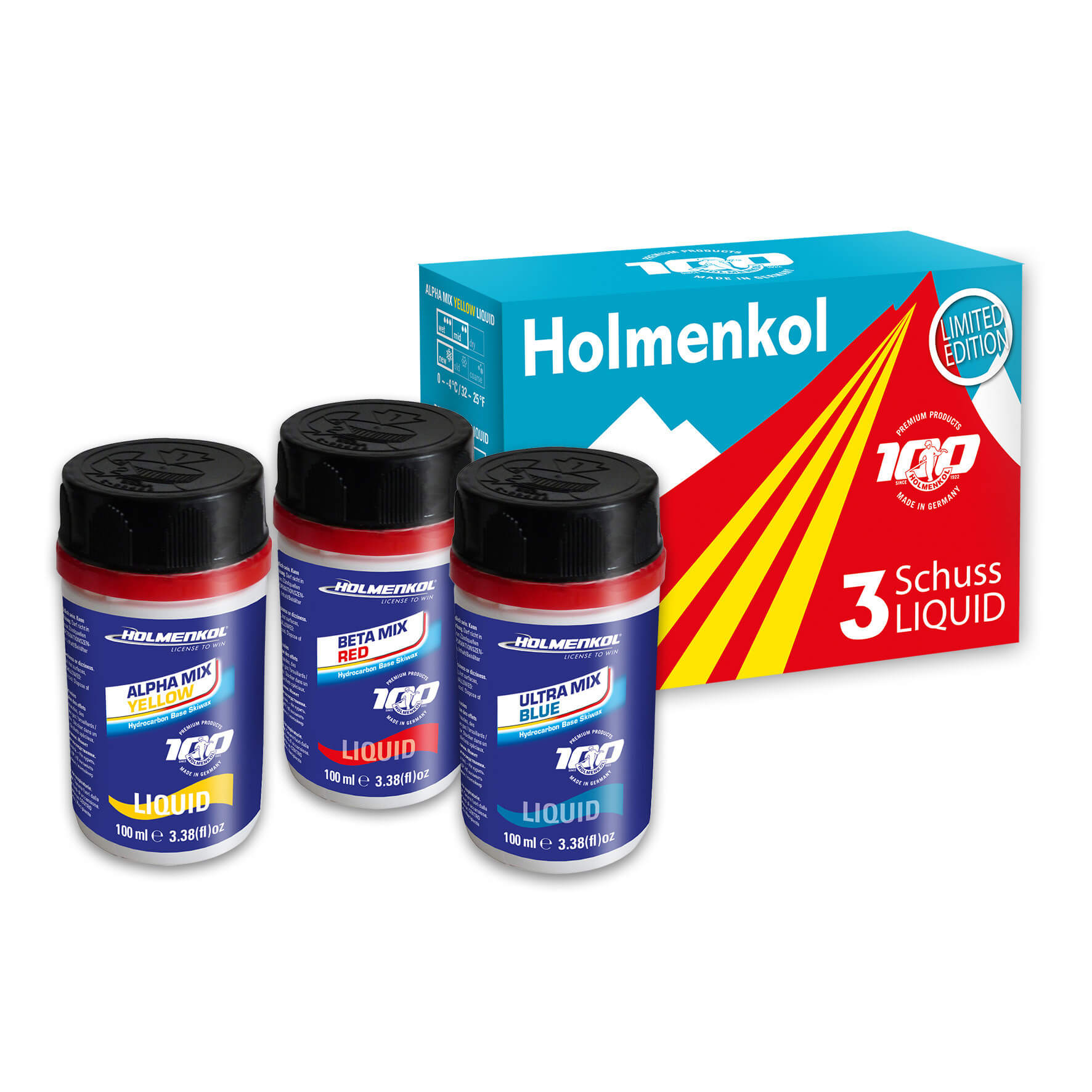 Holmenkol Liquid Glide Wax Kit