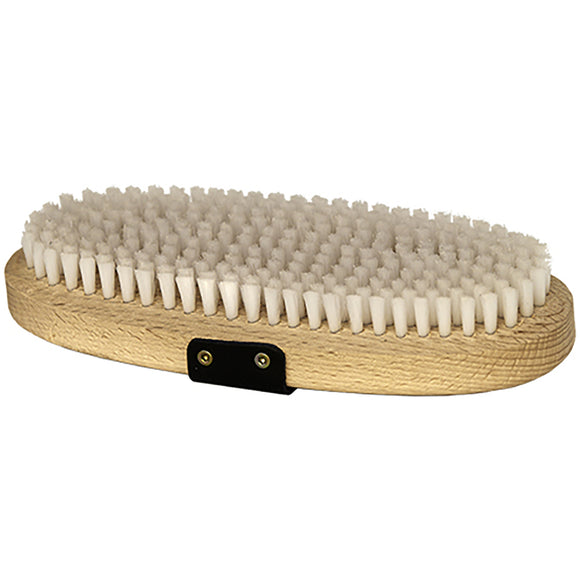 Rode Oval Hard Nylon Brush