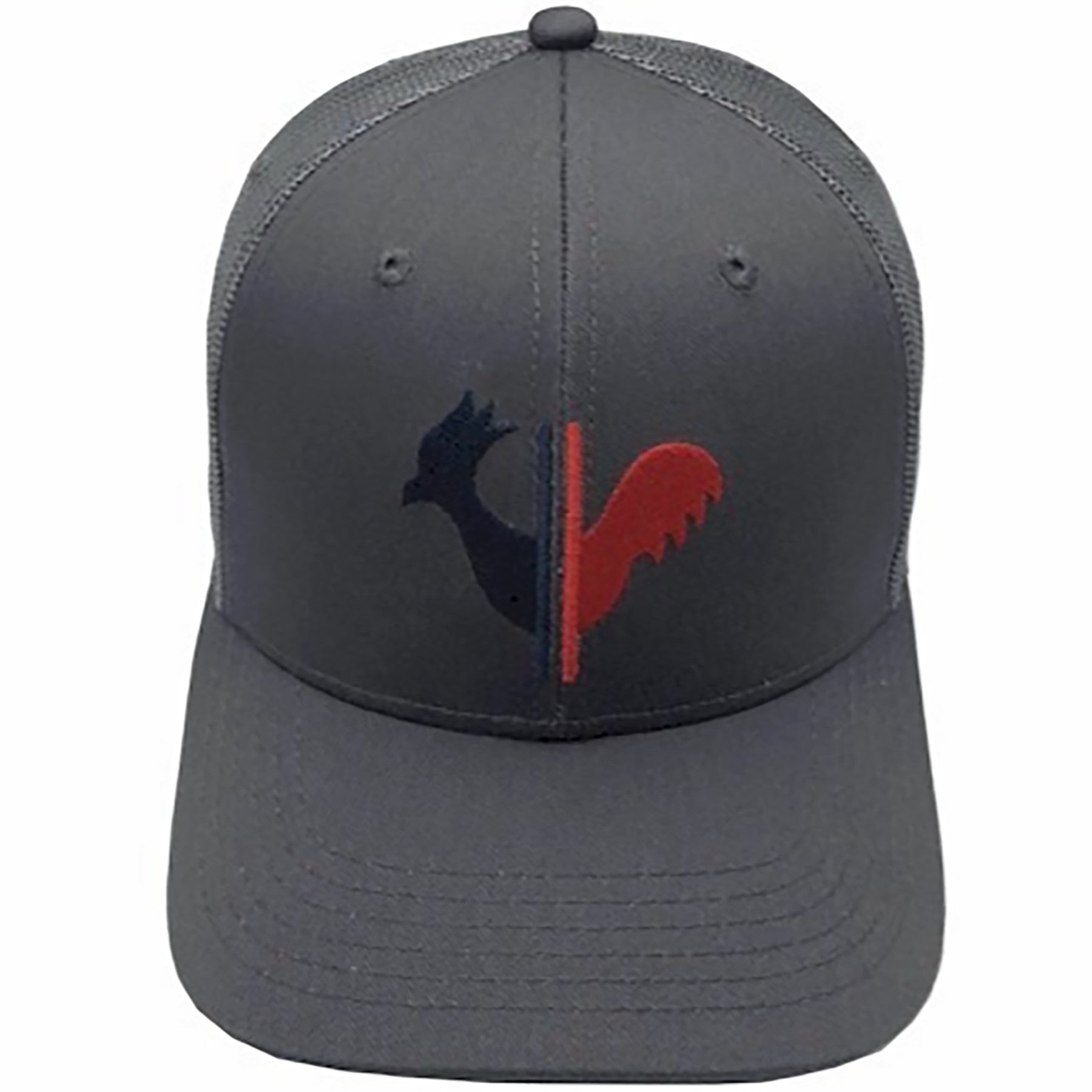 Rossignol ROUGH RIDER CAP BLACK/GRAY Mesh snapback cap One size