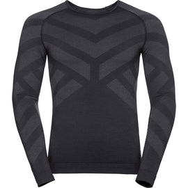 Odlo Kinship Warm Bl Top Crew Neck L/S M