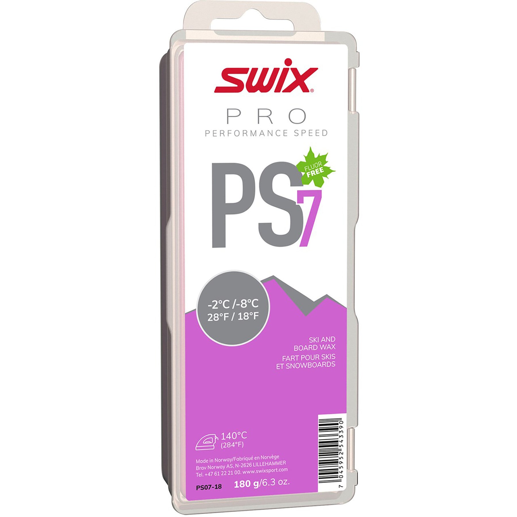 Swix PS Performance Speed Glide Wax 180g